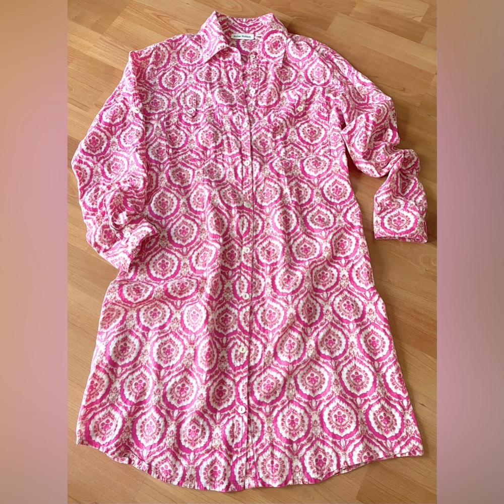 Roller Rabbit Batik Shirt Dress